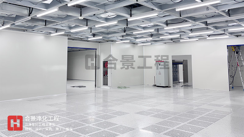 4000㎡電子芯片生產(chǎn)車間凈化工程裝修解決方案